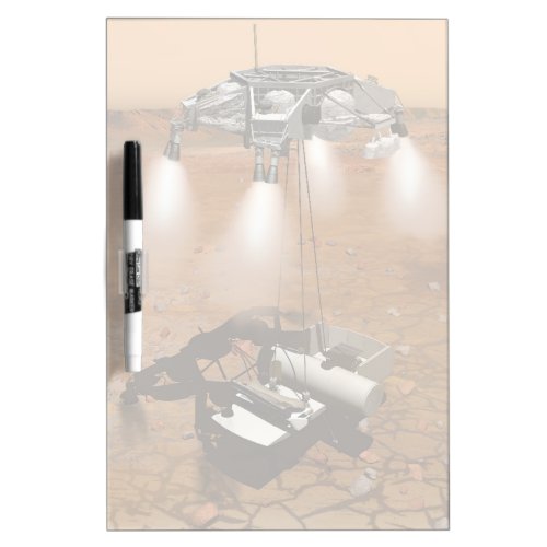 An Ascent Vehicle Leaving Mars Dry Erase Board