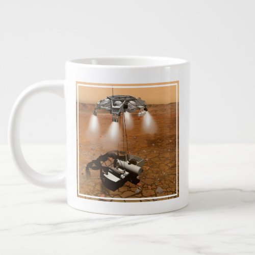 An Ascent Vehicle Leaving Mars Giant Coffee Mug