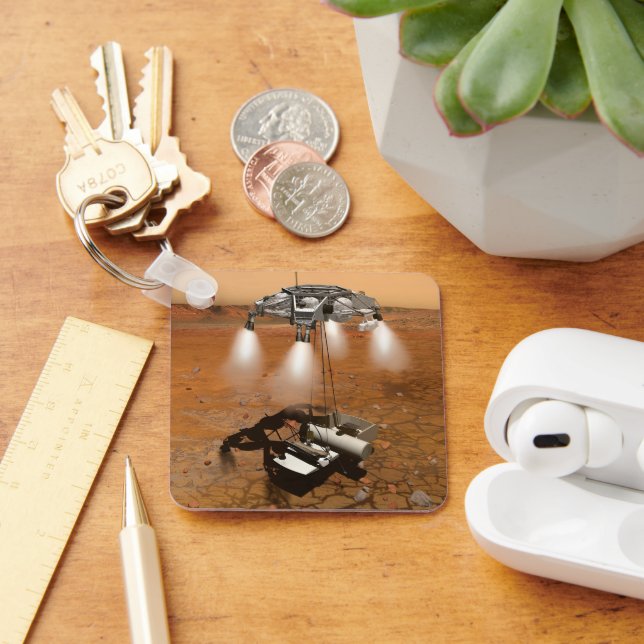 An Ascent Vehicle Leaving Mars. Keychain (Desk)