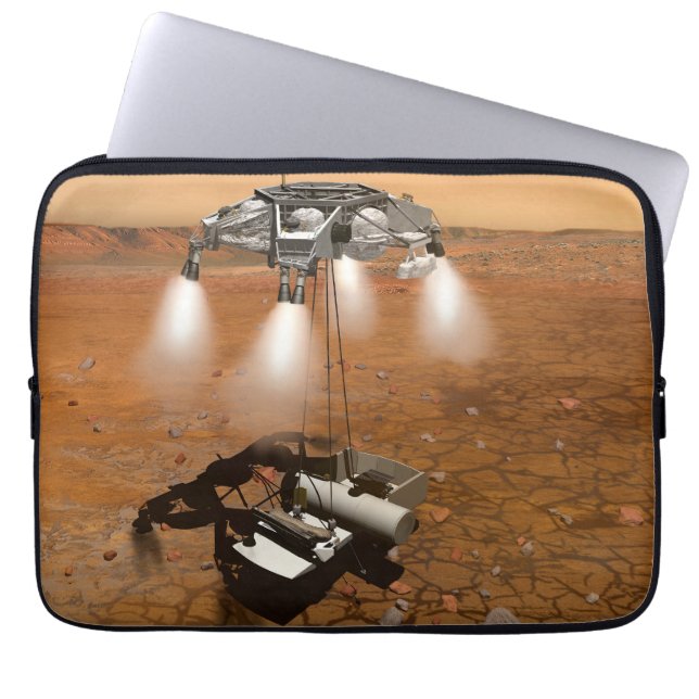 An Ascent Vehicle Leaving Mars. Laptop Sleeve (Front)