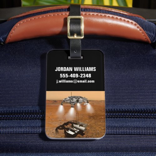 An Ascent Vehicle Leaving Mars Luggage Tag