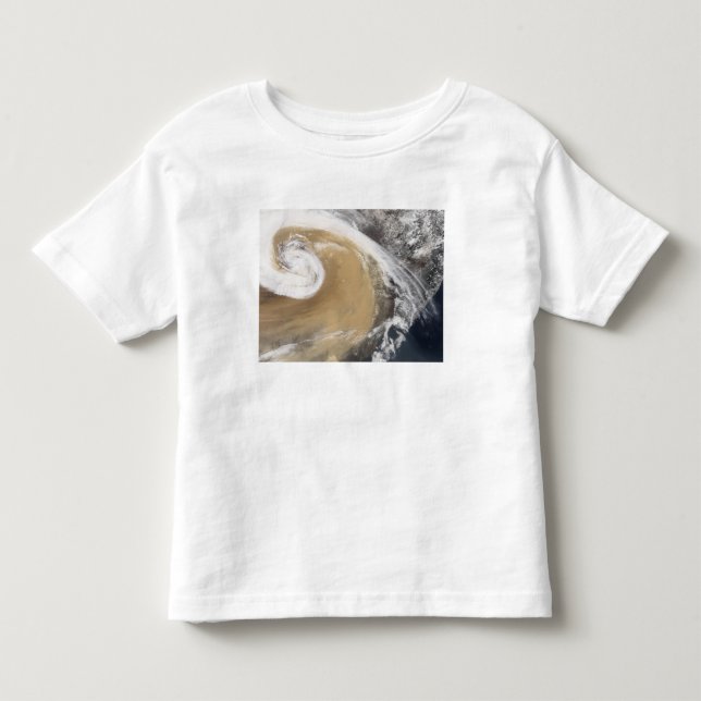 An Asian dust storm crosses the Pacific Toddler T-shirt (Front)