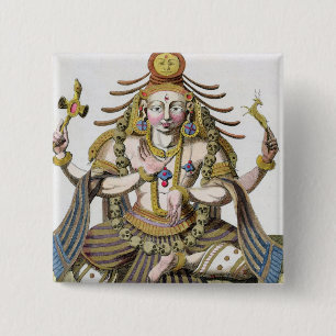 An aspect of Shiva, from 'Voyage aux Indes et a la Button