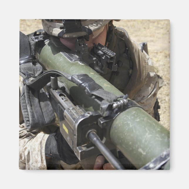 An assaultman magnet (Front)