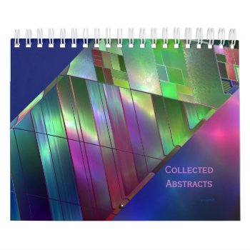 An Assortment Of Digital Abstract Art Calendar by Gingezel at Zazzle