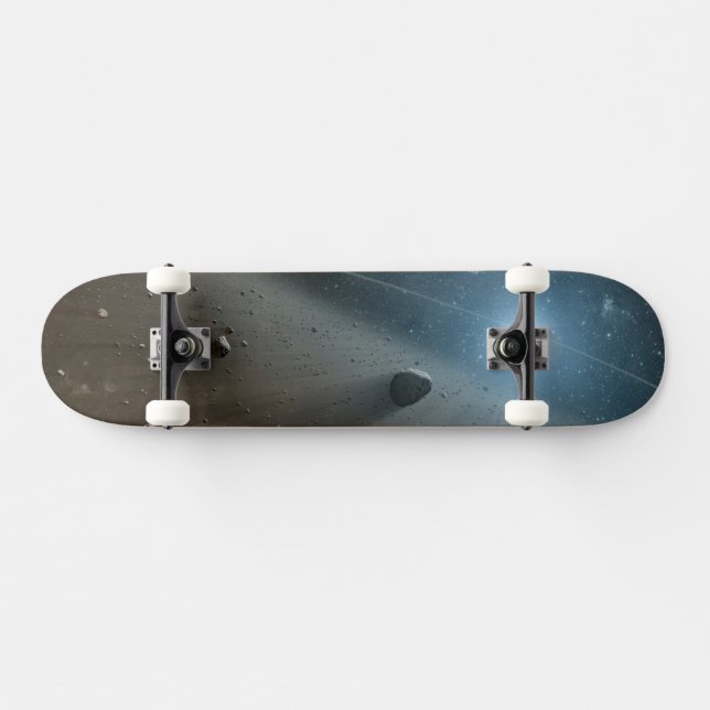 An Asteroid Belt Around The Bright Star Vega. Skateboard (Horz)