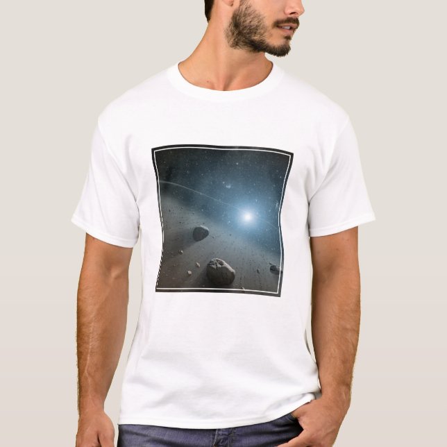 An Asteroid Belt Around The Bright Star Vega. T-Shirt (Front)