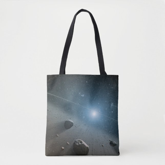 An Asteroid Belt Around The Bright Star Vega. Tote Bag (Front)