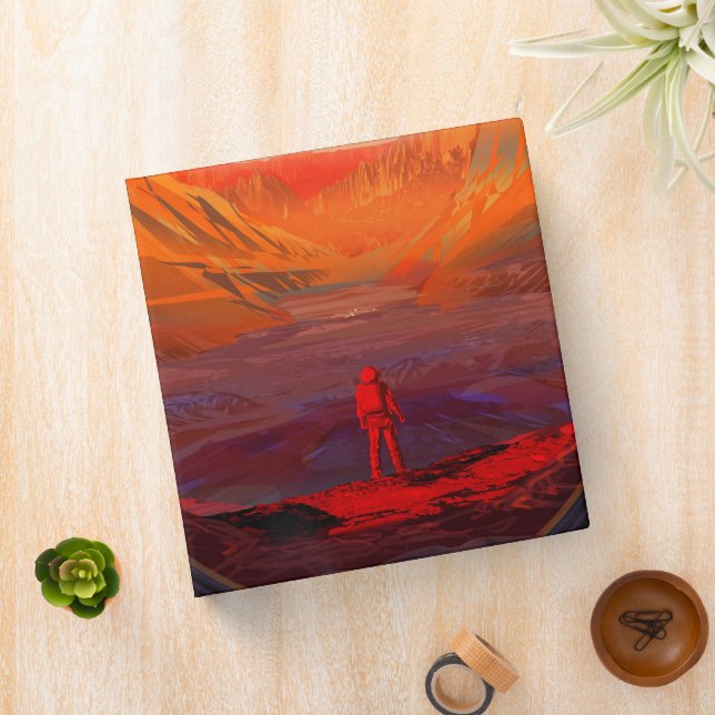 An Astronaut On Mars 3 Ring Binder (In Situ)