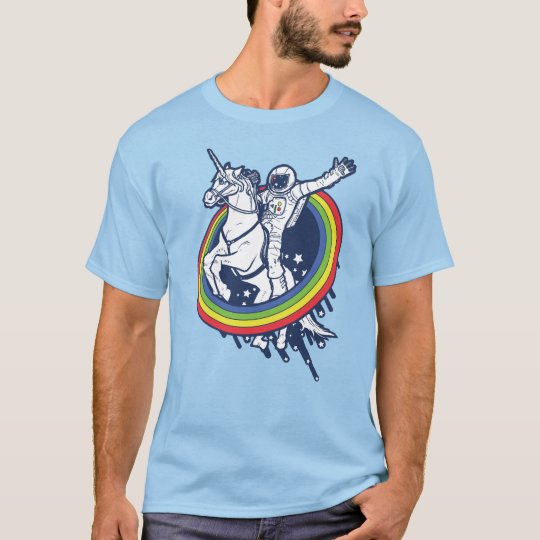 astronaut riding a unicorn
