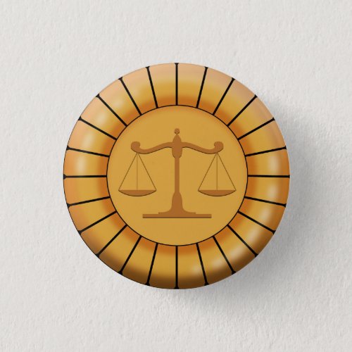 An Attorney Badge Pinback Button