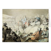 An Audience Watching a Play, c.1785 (pen and ink a (Front Horizontal)