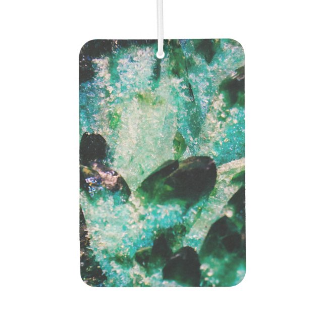 An Aura of Emeralds Air Freshener (Front)