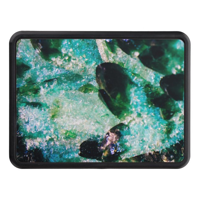 An Aura of Emeralds Hitch Cover (Front)