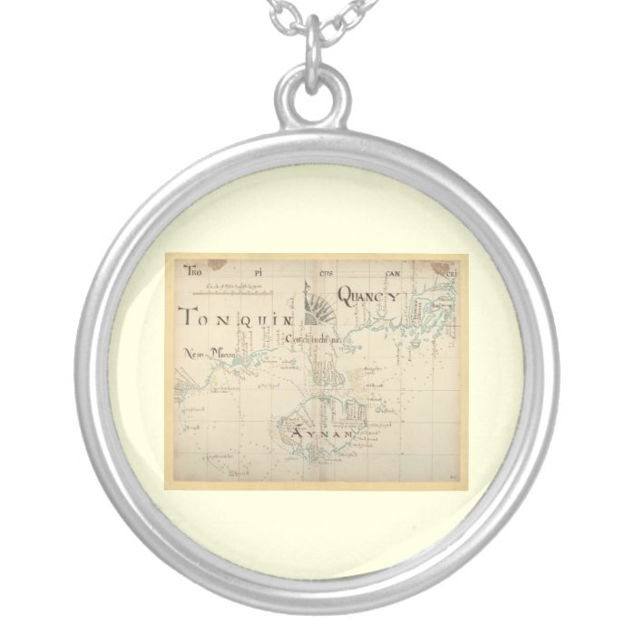 An Authentic 1690 Pirate Map Pendants