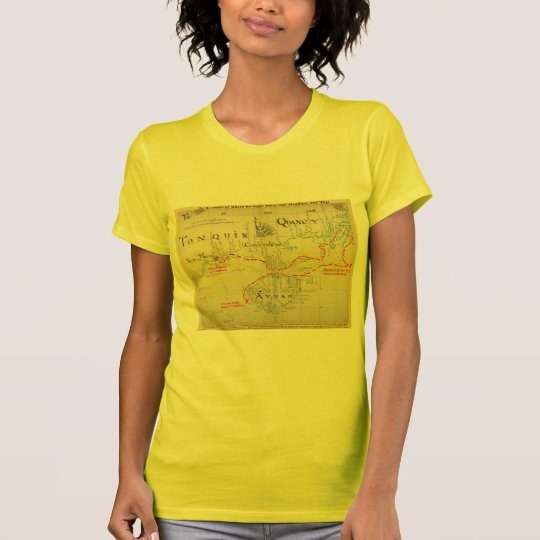 An Authentic 1690 Pirate Map (with embellishments) T-Shirt