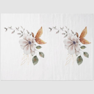 An Autumn Animal and Floral Series Design 28 Tissue Paper
