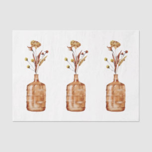 An Autumn Animal and Floral Series Design 2 Tissue Paper