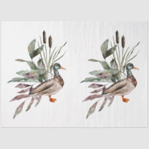 An Autumn Animal and Floral Series Design 32 Tissue Paper