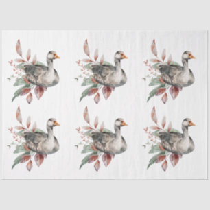 An Autumn Animal and Floral Series Design 50 Tissue Paper
