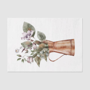 An Autumn Animal and Floral Series Design 5 Tissue Paper