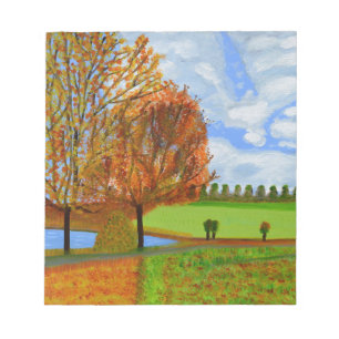 An Autumn Walk Notepad