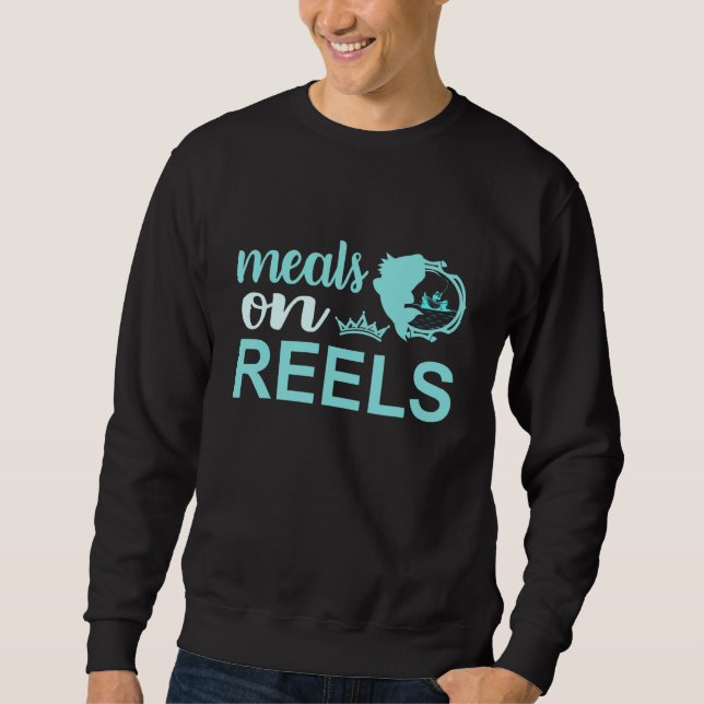 An Awesome Fishing Quote Sweatshirt (Front)