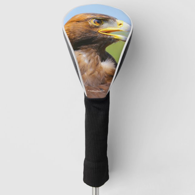 An Eagle is Guaranteed with this Driver Golf Head Cover (Front)