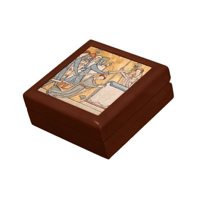 An Early Martyrdom of St. Thomas Becket in Art Gift Box (Side)