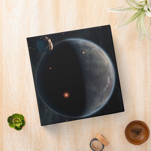An Earth_Like Planet Rich In Carbon And Dry 3 Ring Binder