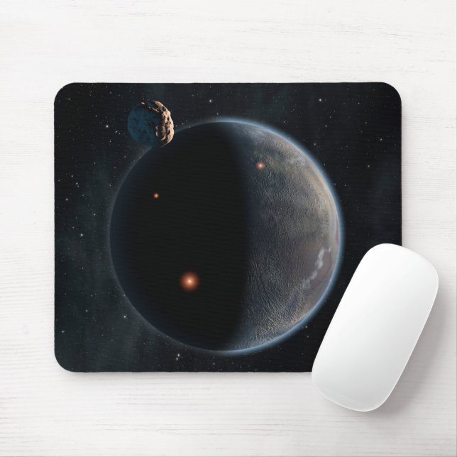 An Earth-Like Planet Rich In Carbon And Dry. Mouse Pad (With Mouse)