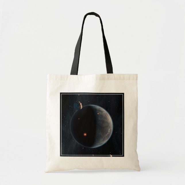 An Earth-Like Planet Rich In Carbon And Dry. Tote Bag (Front)
