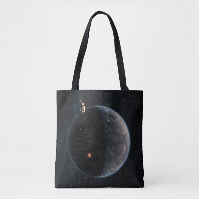 An Earth-Like Planet Rich In Carbon And Dry. Tote Bag (Front)
