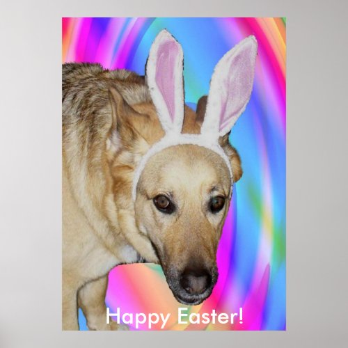 An Easter Bunny Print