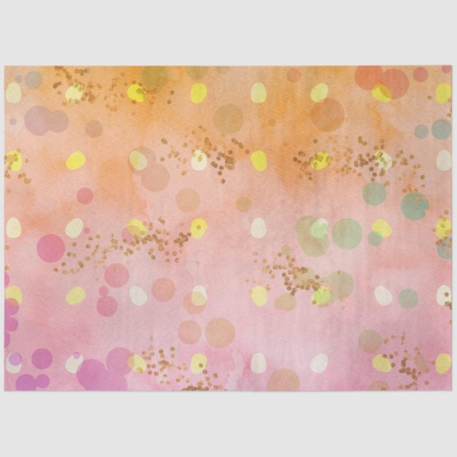 An Easter Egg Watercolor Series Design 12 Tissue Paper (Front)