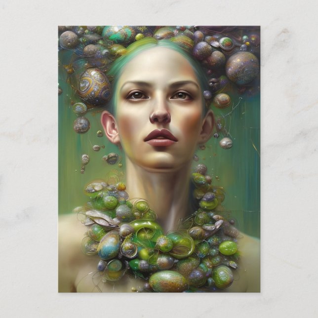 An Easter Goddess Postcard (Front)