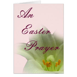 Easter Prayer Cards | Zazzle