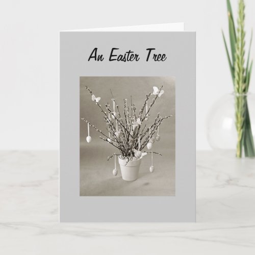 AN EASTER TREE_EASTER WISHES HOLIDAY CARD