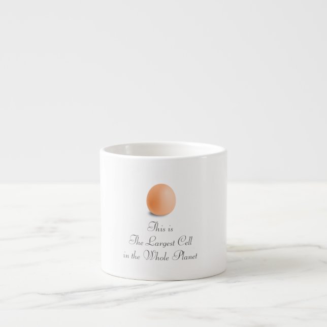 An Egg Espresso Cup (Front)