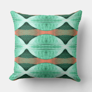 An elegant classic multicolor fabric design   thro throw pillow