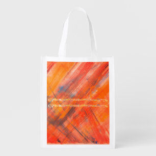 An Elegant Design + Style On a Reusable Wedding Grocery Bag