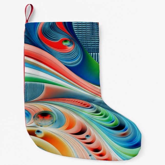 An elegant multicolor classic Stocking (Front)