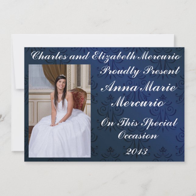 An Elegant Occasion -  SRF Invitation (Front)