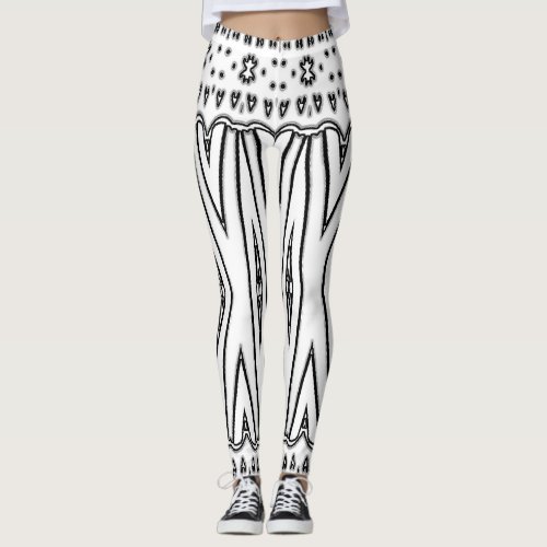 An elegant seamless Ratti_Creative_Arts Leggings