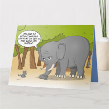 An elephant isn't afraid of mice.