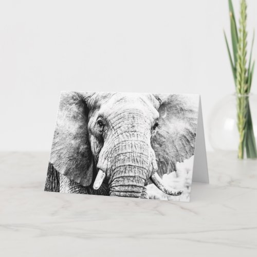 An Elephant Never Forgets __ the perfect thank you Card