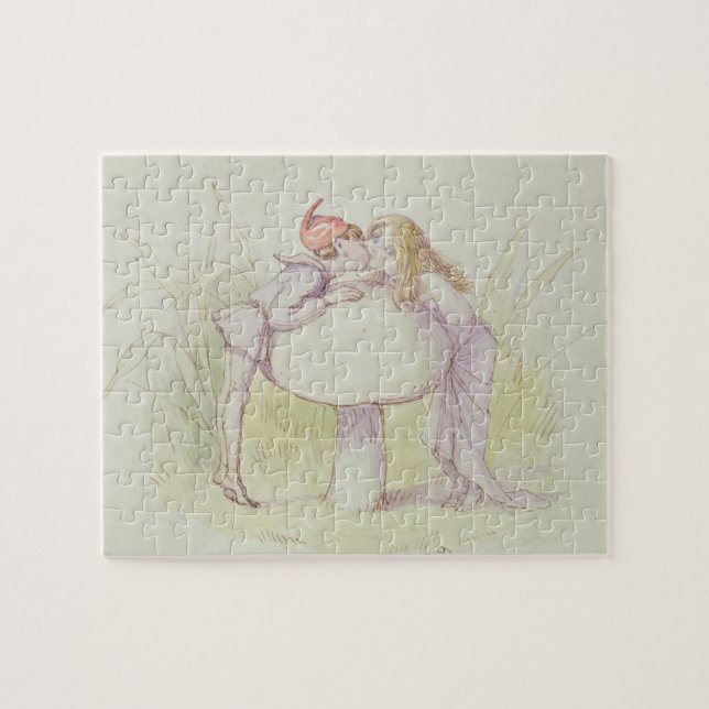 An Elf and a Fairy Jigsaw Puzzle (Horizontal)