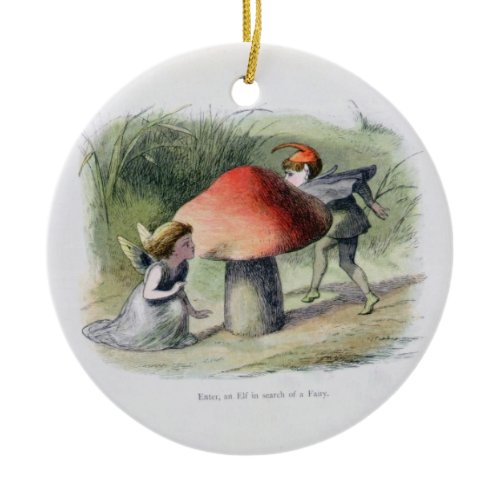 An Elf in Search of a Fairy, illustration from 'In Ceramic Ornament