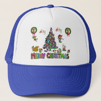 An Elven Christmas Ball Cap by charlynsun at Zazzle