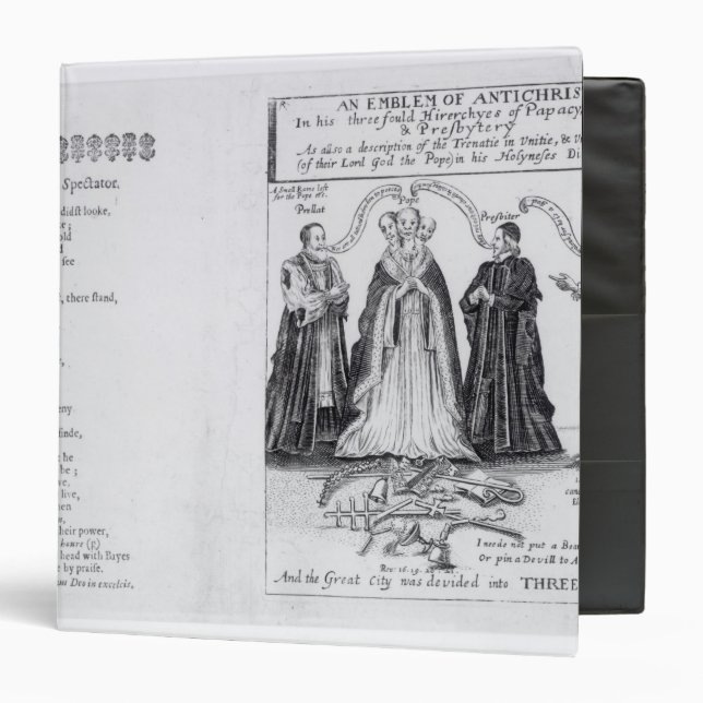 An Emblem of the Antichrist Binder (Front/Inside)
